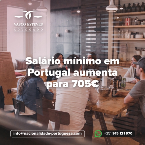 Salário mínimo em Portugal em 2022
